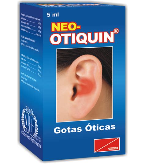 Neo Otiquin gotas óticas frasco x 5 ml Laboratorios Quimifar