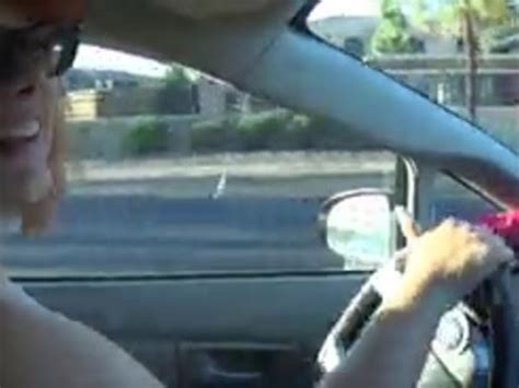 Hayden Sage Driving Naked