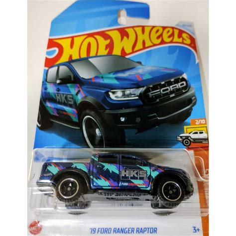 Hot Wheels Ford Ranger Raptor Hks Hot Trucks Lote G De Htd Mattel