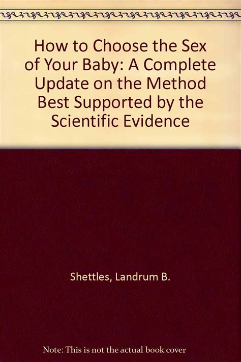 How To Choose The Sex Of Your Baby A Complete Update On The Method Best Supported By The