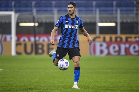 Italian Media Critical Of Inter S Achraf Hakimi Following Performance