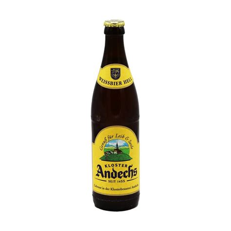 Klosterbrauerei Andechs Andechser Weissbier Hell Speciaalbier