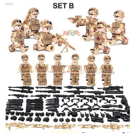 Jual Tentara Miniatur Tentara Mainan Polisi Brick Tentara Bricks Polisi