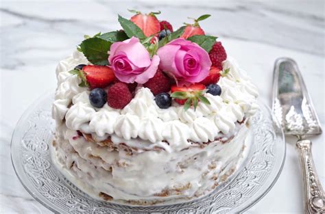 Naked Cake Ai Frutti Rossi Il Peperoncino Verde