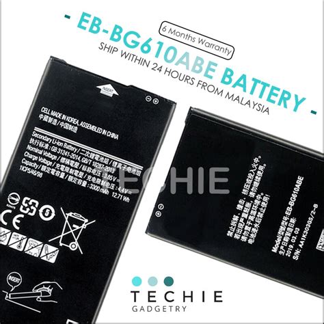 Battery Bateri EB BG610ABE FOR SAMSUNG J7 PRIME G610F J4 PLUS J415