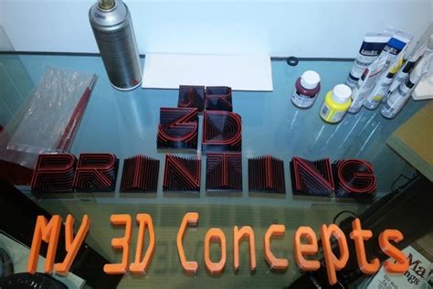 3d Printing Custom Signs