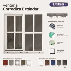 Ventana Corrediza Est Ndar Inco