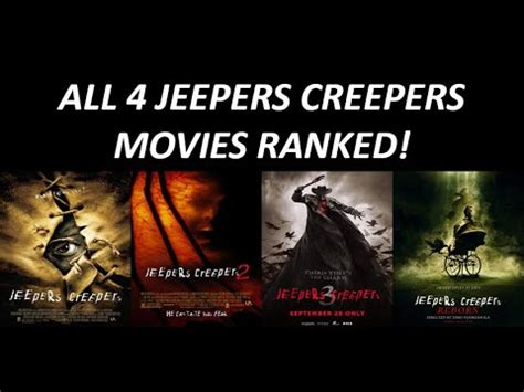 All 4 Jeepers Creepers Movies Ranked Worst To Best W Jeepers