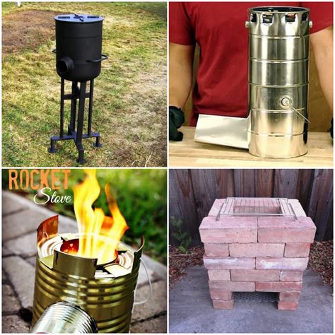 31 DIY Rocket Stove Plans - Susie Harris