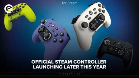 Official Steam Controller Launching Later This Year | EarlyGame