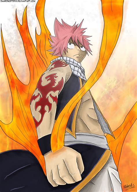 Natsu The Fire Dragon King By Samroberts98 On Deviantart