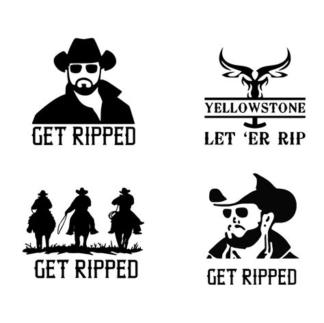 Yellowstone Rip Svg Masterbundles