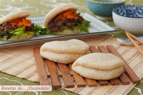 Receta de pan bao casero al vapor unos panecillos asiáticos deliciosos