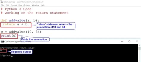 Python Return Statement