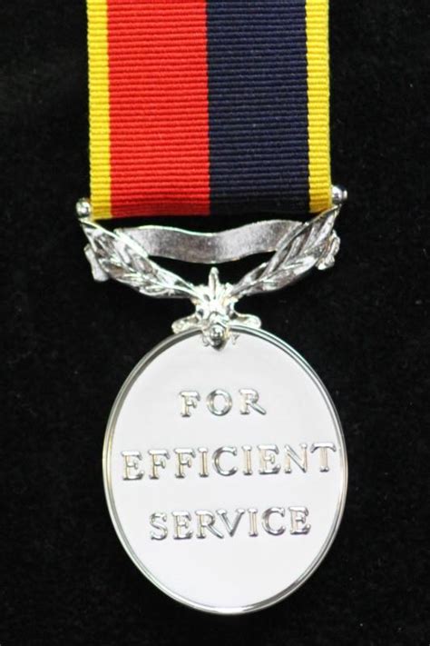 Worcestershire Medal Service Efficiency Medal Gvi Territorial Hac