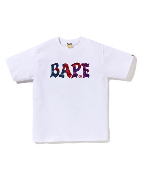 T Color Camo Crazy Bape Logo Tee M Zozotown