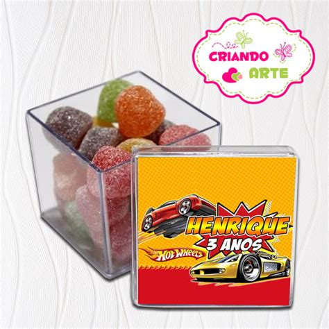 Caixinha de Acrílico Hot Wheels no Elo7 Criando Arte Net 96F84E