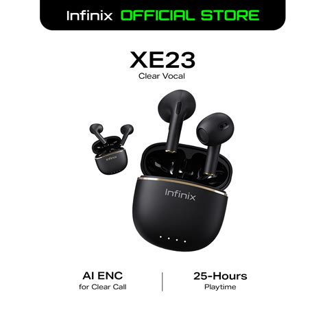 Infinix Xe Clear Vocal Earbuds Shopee Philippines