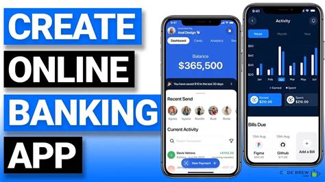How To Create A Banking App Build Online Banking App Code Brew Labs
