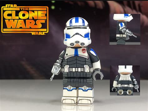 Lego Custom Corporal Echo From Star Wars The Clone Wars Se Flickr