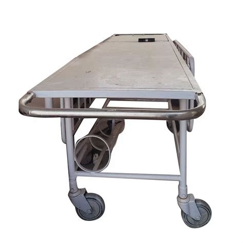 Mild Steel Hospital Stretcher Trolley Size 2150 X 850mm Lxw At Rs