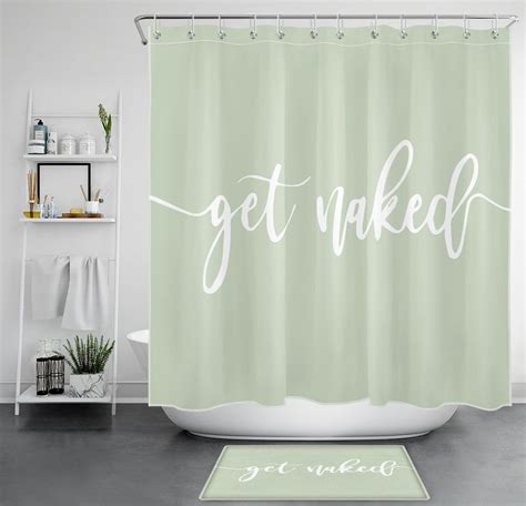 Laugh Out Loud In The Bath With Modern Funny Green Quotes Shower