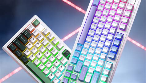 Aula Leobog Hi Mechanical Keyboard Keys Wired Hot Swap Rgb Gasket Structure With Knob