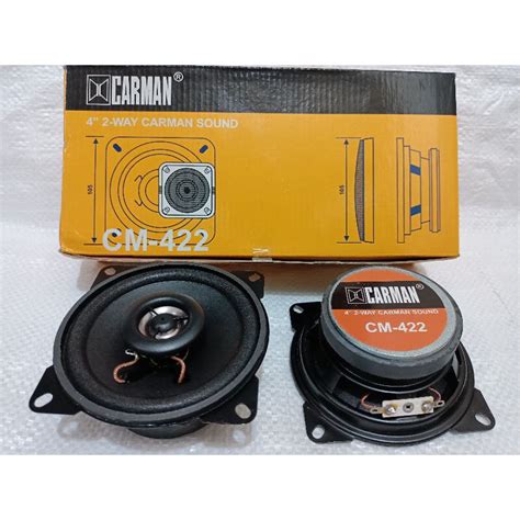 Jual Speaker Coaxial Carman 4 Inch Cm 422 Shopee Indonesia