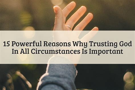 Practical Strategies For Trusting God In All Circumstances