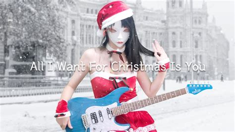 Mariah Carey All I Want For Christmas Is You Guitar Cover Nacoco