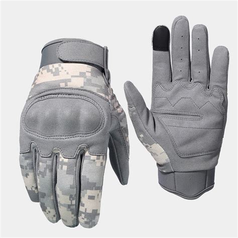 Grey Techwear Gloves Cyber Techwear®