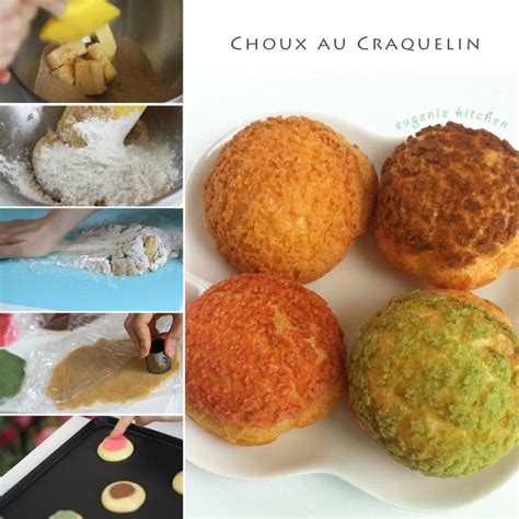 Choux Au Craquelin French Crunchy Cream Puff Recipe Eugenie Kitchen