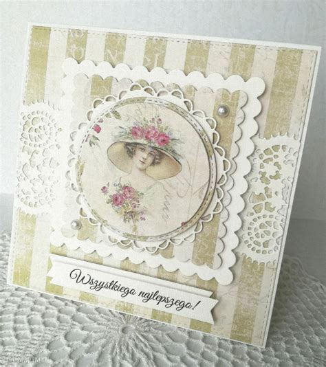 ciekawe scrapbooking kartki urodzinowa ღ art Madam pl