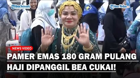 Sosok Suarnati Daeng Wanita Pamer Emas Gram Usai Pulang Haji Kini