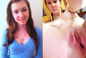 Redhead Takes Nude Selfies With Gaping Pussy Gape Porn Pic