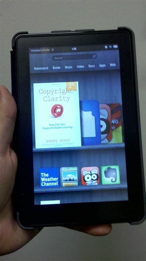 The Kindle Fire as a textbook reader? | Open Reflections