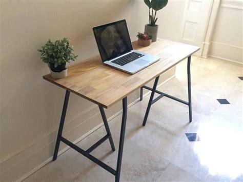 Long Narrow Desk Table On Ikea Legs Choose Any Size Free Shipping