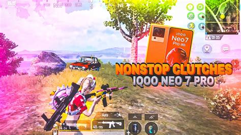 Nonstop Clutches😨 In High Tier Lobby💥iqoo Neo 7 Pro Smooth Extreme