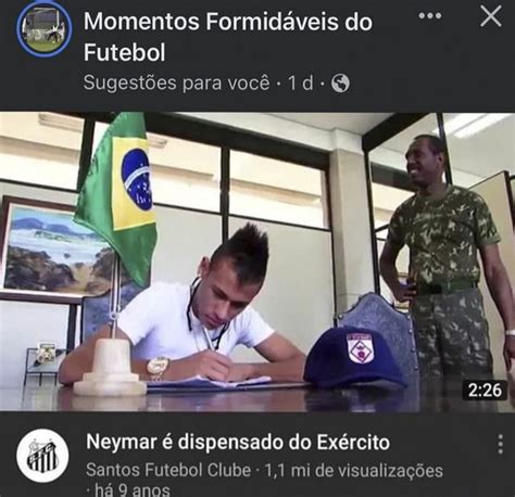 Momentos Formidáveis do X Futebol Sugestões para você 1d Q Neymar é