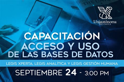 Capacitación De Acceso Y Uso De Las Bases De Datos Legis Xperta Legis