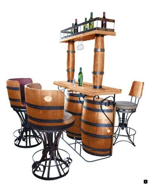 Wine Barrel Bar Stools - Ideas on Foter