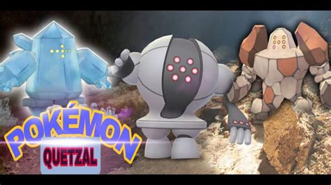 Explicación Cómo Conseguir a Registeel Regice y Regirock POKÉMON