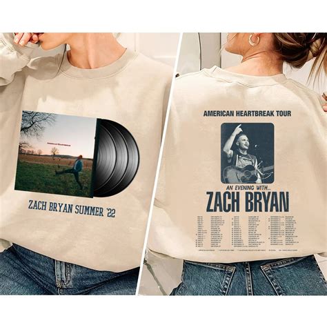 American Heartbreak Tour , Zach Bryan 90s Rap Shirt sold by Jeana Famed