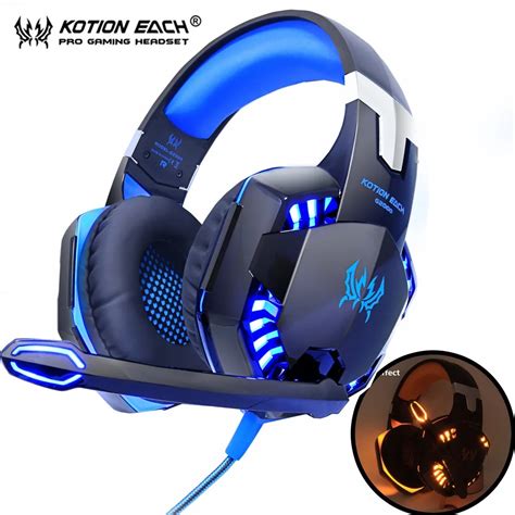 Купить kotion каждый игровые наушники, головная гарнитура глубокий бас ...