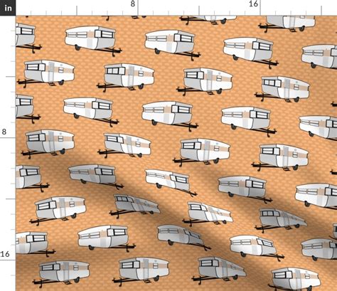 Viscount Caravans Holden Colours Nude Spoonflower