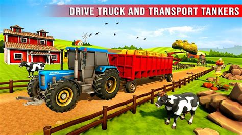 Android Real Tractor Driving Farming