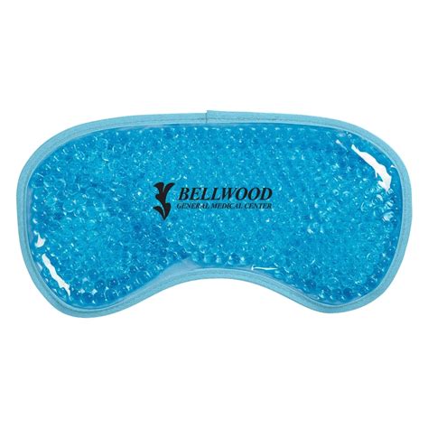 Custom Printed Plush Hot Cold Gel Bead Eye Mask