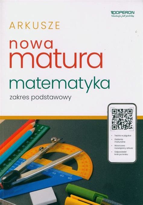 Arkusze maturalne Matura 2024 Matematyka Zakres podstawowy Księgarnia