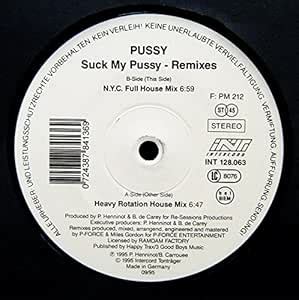 Amazon Suck My Pussy Remixes 1995 CDs Vinyl