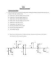 Co Projection Of Points Docx Co Projection Of Points Classwork